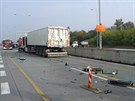 Pi tragické nehod na silnici R35 u Olomouce zemel idi. Pi nájezdu se...