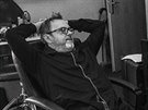 Michal Pavlí�ek, Richard Müller a Michal Horá�ek p�i natá�ení desky Sociální sí�