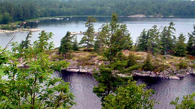 Deer Bay French River Island, Kanada