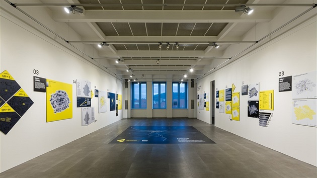 Výstava v Sále architekt na Staromstské radnici.