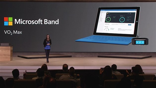 Podpora VO2max na MS Band 2