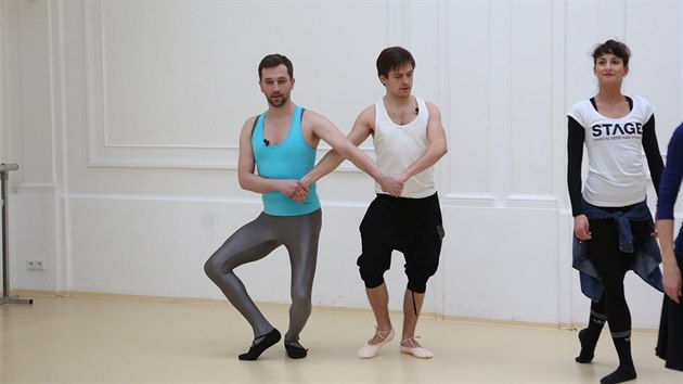 „Baleťáci“ Ondřej Sokol a  Jiří Mádl
