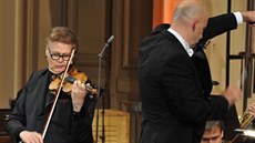 Augustin Dumay a Emmanuel Villaume na koncert v Rudolfinu
