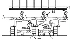 Patent na nové eení sedadel cestujících v letadlech Airbus