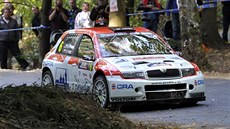 Karel Trn�ný a Václav Pritzl  na Rallye Klatovy. ...