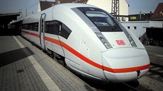Nové vlaky, které začal Siemens už nasazovat v provozu na německé síti...