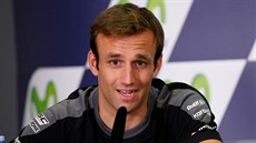 Francouzský motorká� Johann Zarco na tiskové konferenci