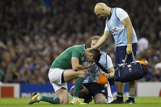 Jeden z ady ragbist stiených zranním: irskou hvzdu Johnnyho Sextona trápí...