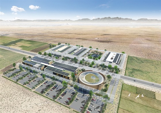 Město CITE pro testování technologií vznikne v jižní poušti amerického státu ...