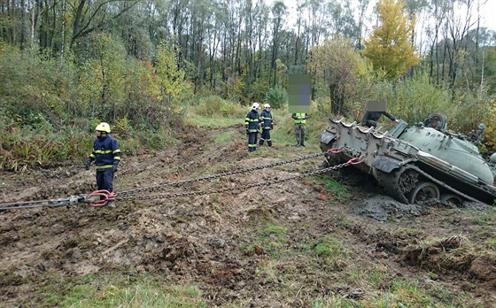 Tank museli z bahna dostat hasii.