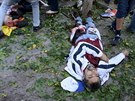 Při teroristickém útoku v Ankaře zahynuly desítky lidí (10. října 2015)