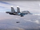 Ruské vojenské letectvo za posledních 24 hodin bombardovalo 63 objekt údajných...