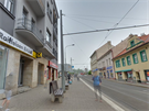 Pohled na kiovatku ulic Zenklova a Na ertvách.