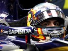 Carlos Sainz ped tréninkem na Velkou cenu Ruska