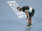 Rafael Nadal odpoívá, ve finále turnaje v Pekingu se zranil.