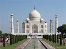 Jeden z moderních sedmi div svta. Indický Tád Mahal je symbolem dokonalé...