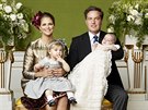 Švédská princezna Madeleine, její manžel Chris O’Neill, dcera princezna Leonore...