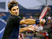 Roger Federer na turnaji v anghaji.