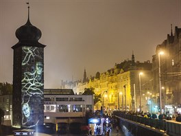 Festival Signal rozzáil centrum Prahy (15. íjna 2015).