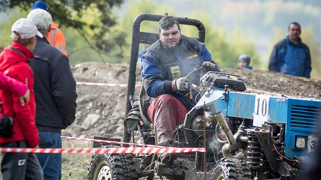 Traktorida v Horn Plan. Na snmku je 19let Michal Zeman.