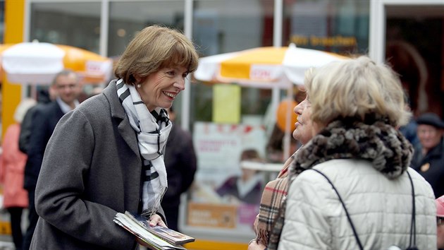 Henriette Rekerov, kandidtka na starostku Kolna nad Rnem (16. jna 2015)