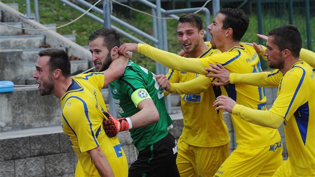 Fotbalist Varnsdorfu slav gl.