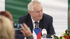 Prezident Milo� Zeman na náv�t�v� Zlínského kraje (17. �íjna 2015)