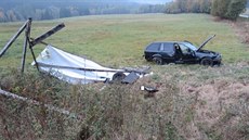 �id� i spolujezdkyn� vyvázli s lehkými zran�ními.