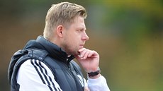 David Horej�, asistent trenéra �eských Bud�jovic, který vedl zápas proti...