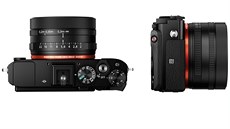 Fotoaparát Sony RX1R II je vybaven mnoha ovládacími prvky. Na tlaítko pro...