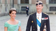 Dánská princezna Marie a princ Joachim (Stockholm, 13. ervna 2015)