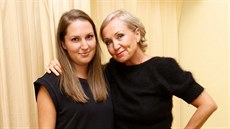 Bára Basiková a její dcera Anna (2015)