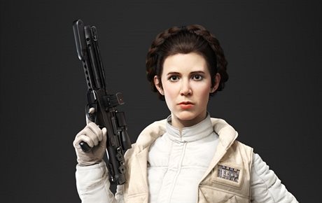 Carrie Fisherov jako princezna Leia zazila v pvodn filmov trilogii.