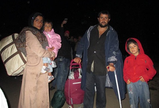 Dobrovolníci z Karlovarského kraje se vydali pomáhat uprchlíkm. K tm patí...