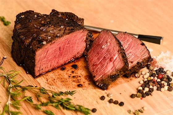 Vnitní teplota je dleitá, aby maso nebylo vysuené a tvrdé.