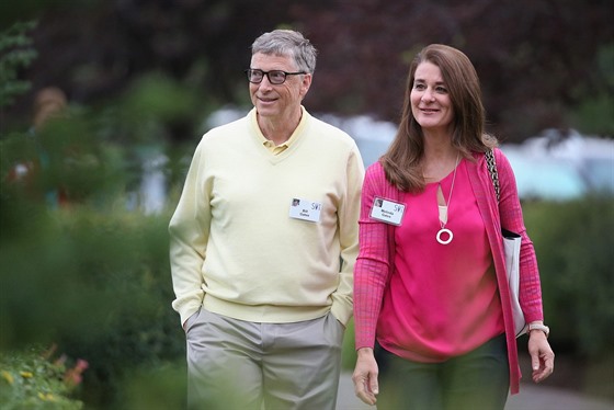 Manelé Gatesovi, zakladatelé nadace Billa a Melindy Gatesových