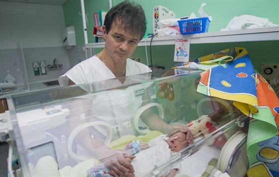 Primář novorozeneckého oddělení zlínské nemocnice Jozef Macko.