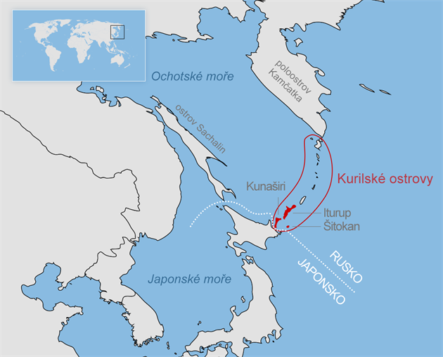 Vraťte Kurily Japoncům. Ukrajinský parlament převzal mezinárodní iniciativu