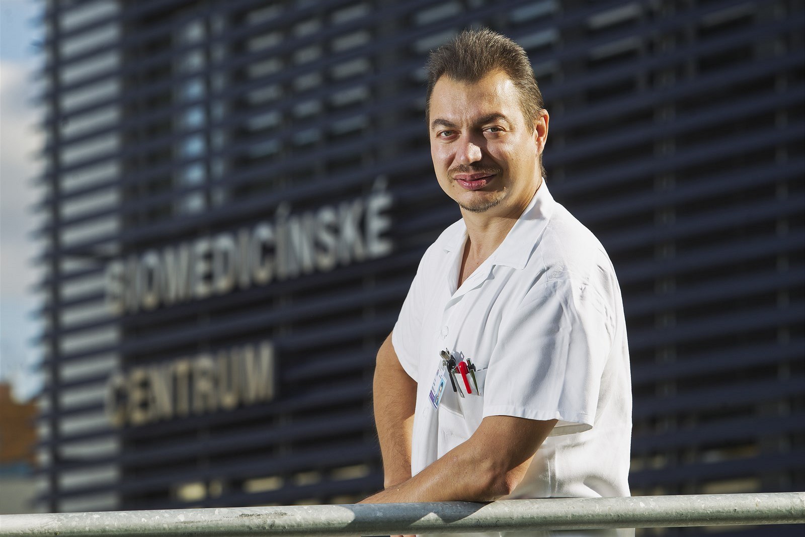V�dec Jaroslav Hrabák z Biomedicínského centra v Plzni.