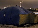 Nouzové obydlí pro bezdomovce bude v Sokolov pítí rok vtí a najdou v nm...