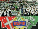 Fanouci Rapidu Víde v zápase proti Plzni
