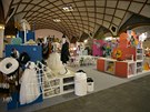 Expozice IKEA pedvedla i novinku, kolekci Lattjo, kde nechybjí hraky, hry,...