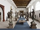 Lapidárium Národního muzea dala prostor pro instalaci Art House. Mezi sochami...