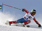 Ted Ligety v obím slalomu Svtového poháru v Söldenu