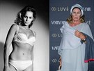 výcarská hereka Ursula Andressová (79) ve filmu Dr. No z roku 1962 a v roce...