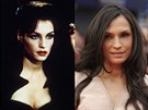 Nizozemská hereka Famke Janssenová (50) ve filmu Zlaté oko z roku 1995 a v...