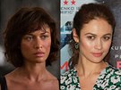 Ukrajinská hereka Olga Kurylenko (35) ve filmu Quantum of Solace z roku 2008 a...