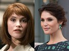 Britská hereka Gemma Artertonová (29) ve filmu Quantum of Solace z roku 2008 a...