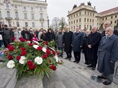 Rektoři pražských vysokých škol si 28. října připomněli odkaz prezidenta T. G....
