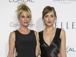 Hereka Melanie Griffithová a její dcera hereka Dakota Johnsonová (Los...